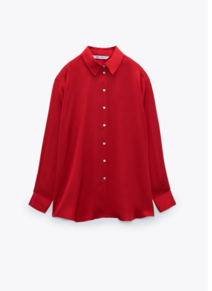 camicia rossa di zara