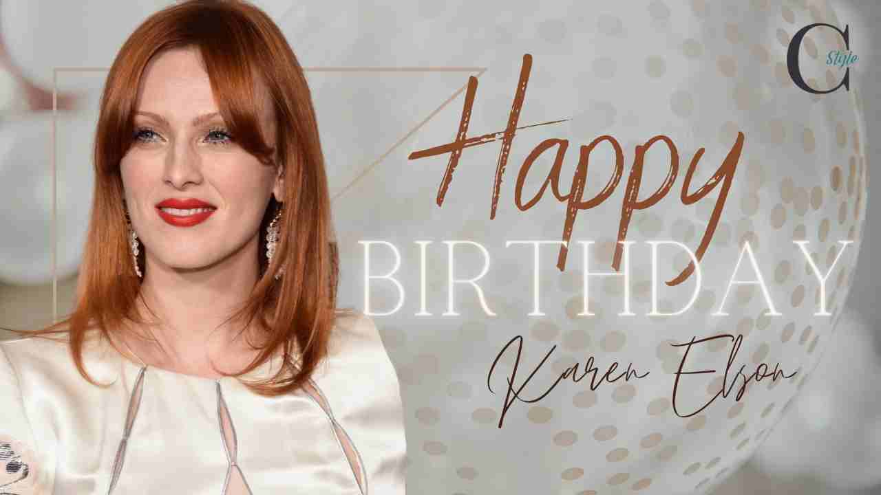 compleanno karen elson