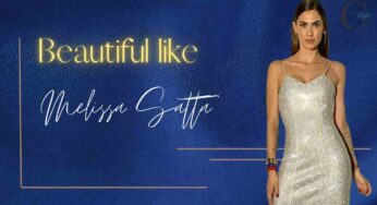 Melissa Satta meravigliosa in argento, copiamo il suo look con meno di 40 euro