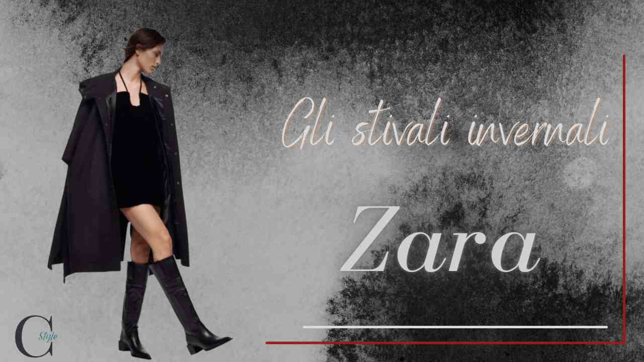 stivali invernali di zara