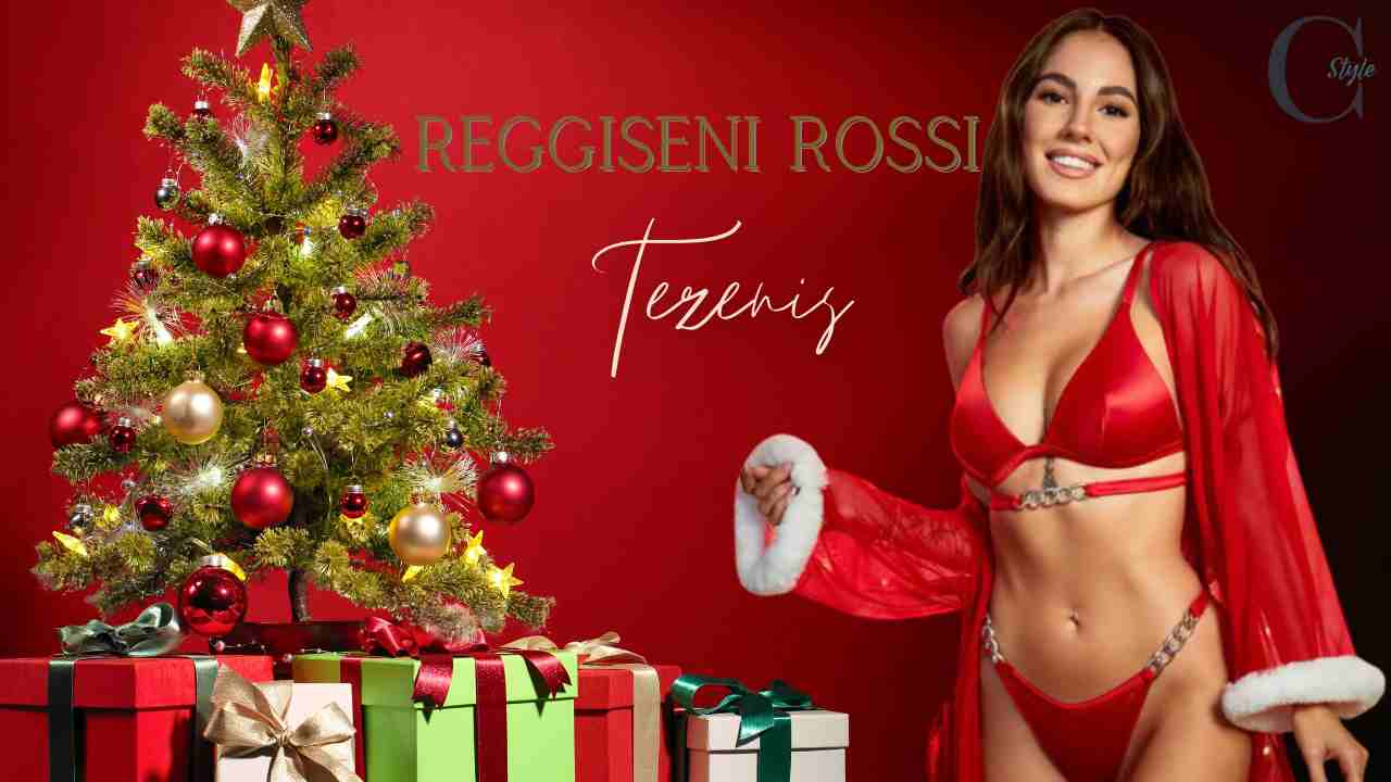 modelli reggiseni rossi tezenis