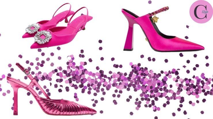 scarpe fucsia