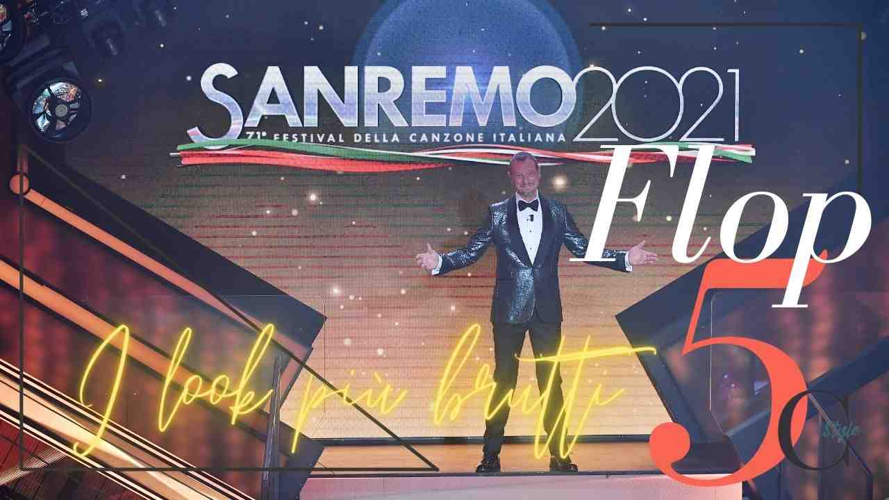 sanremo 2021 look più brutti