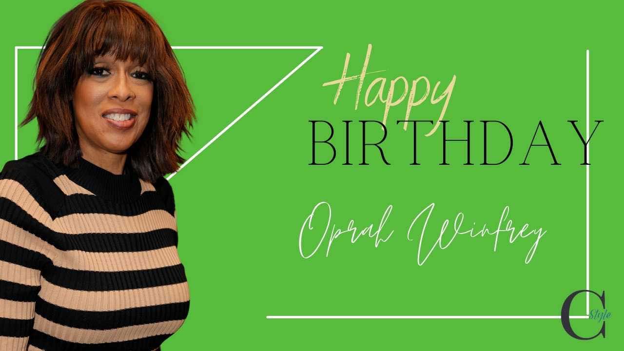 Compleanno Oprah Winfrey