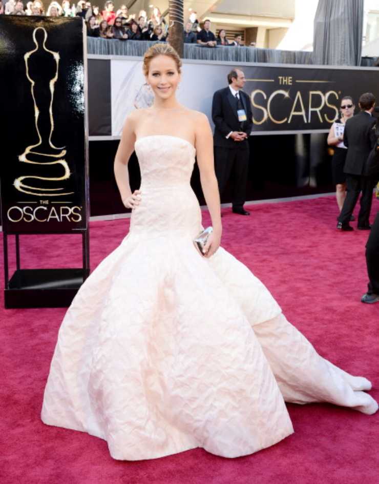 Jennifer Lawrence agli Oscar 