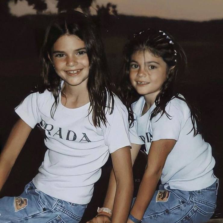 Kendall e Kylie Jenner in Prada