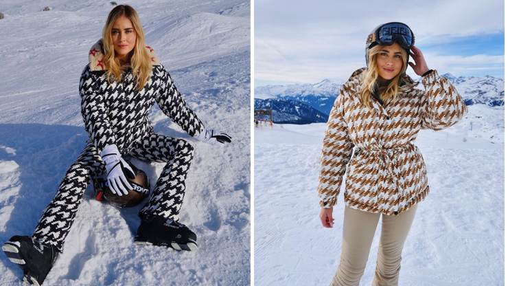 Valentina Ferragni sulla Neve