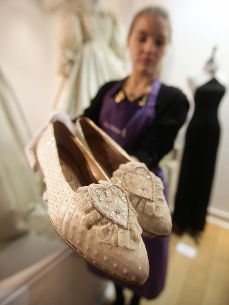 Lady Diana scarpe da sposa 