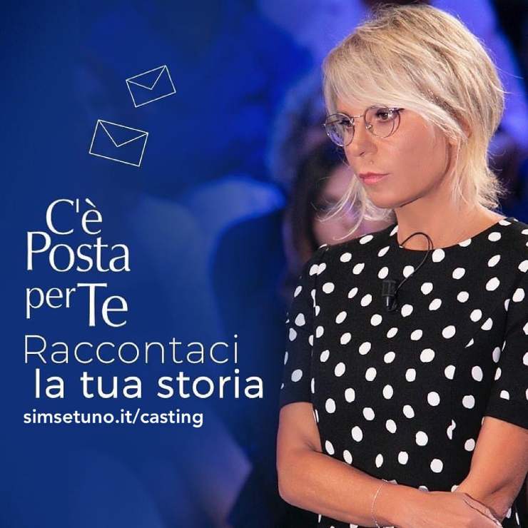 Maria De Filippi a pois 