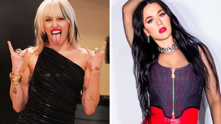 Miley Cyrus e Katy Perry fashion test 