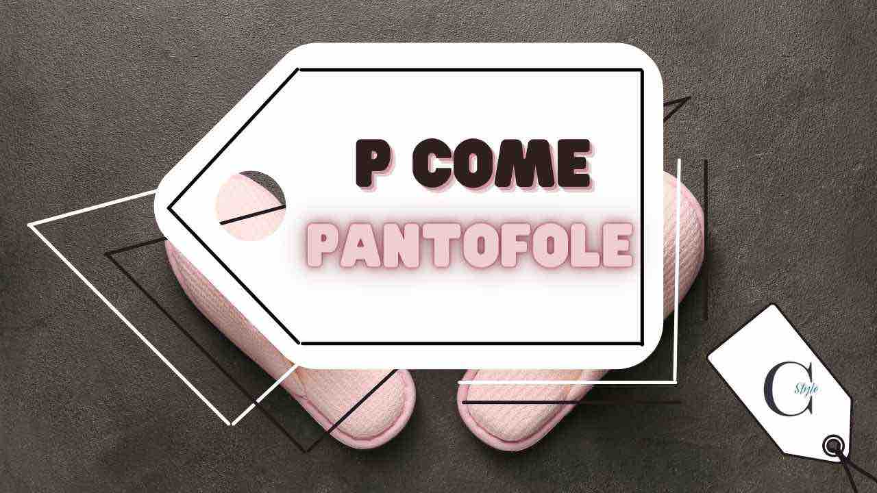 P come pantofole-