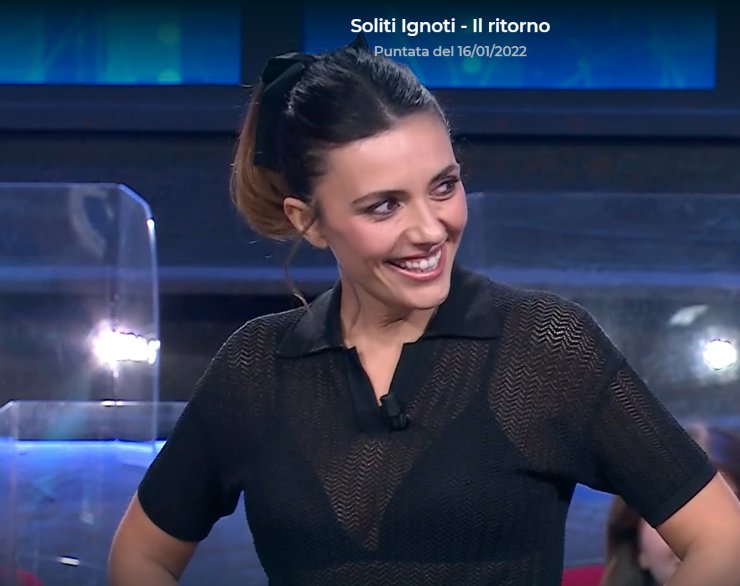 Serena Rossi ai Soliti Ignoti 