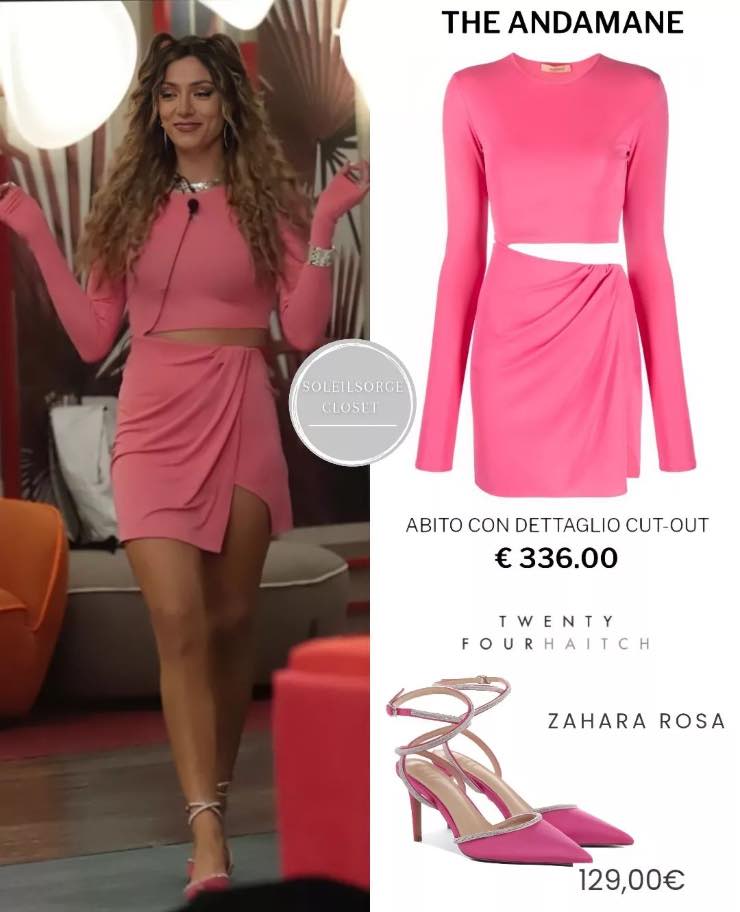 Soleil Sorge outfit rosa 