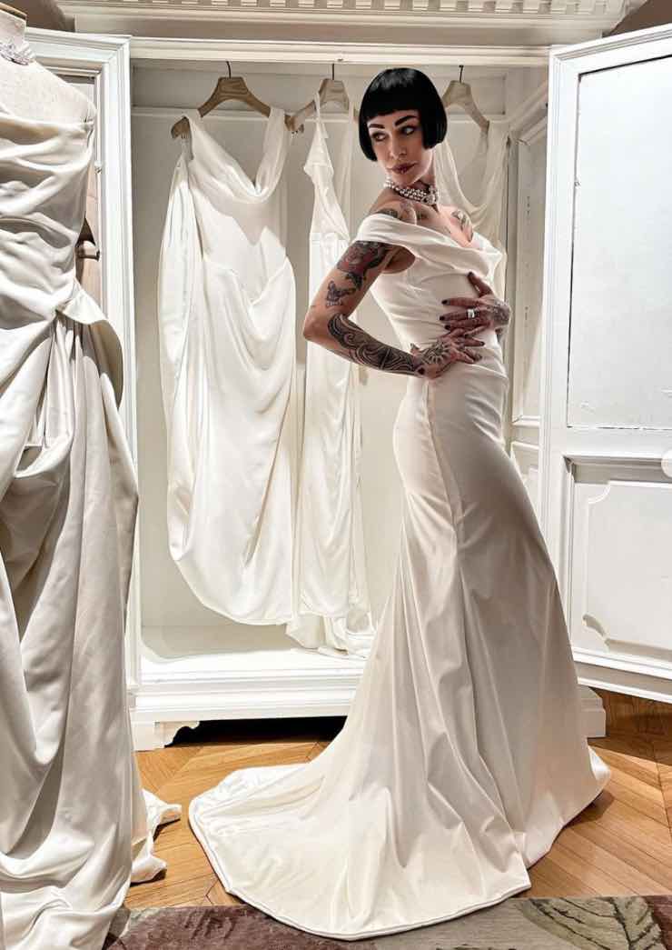 Valentina Dallari abito sposa