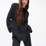 Zara blazer con passanti in saldo