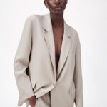 Zara blazer morbido oversize in saldo