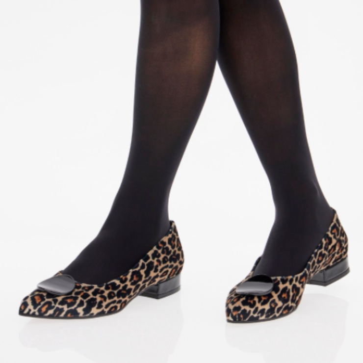 ballerine animalier leopardate