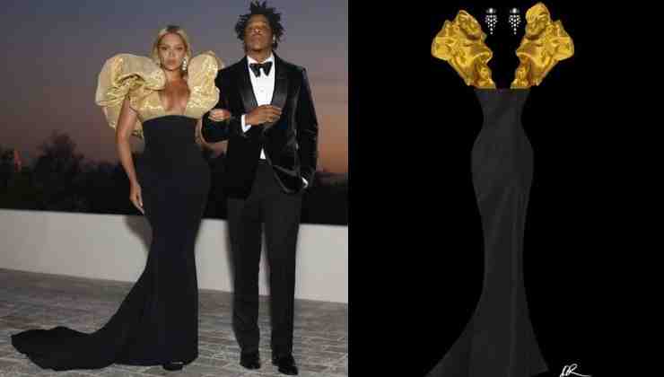 beyonce abito schiaparelli