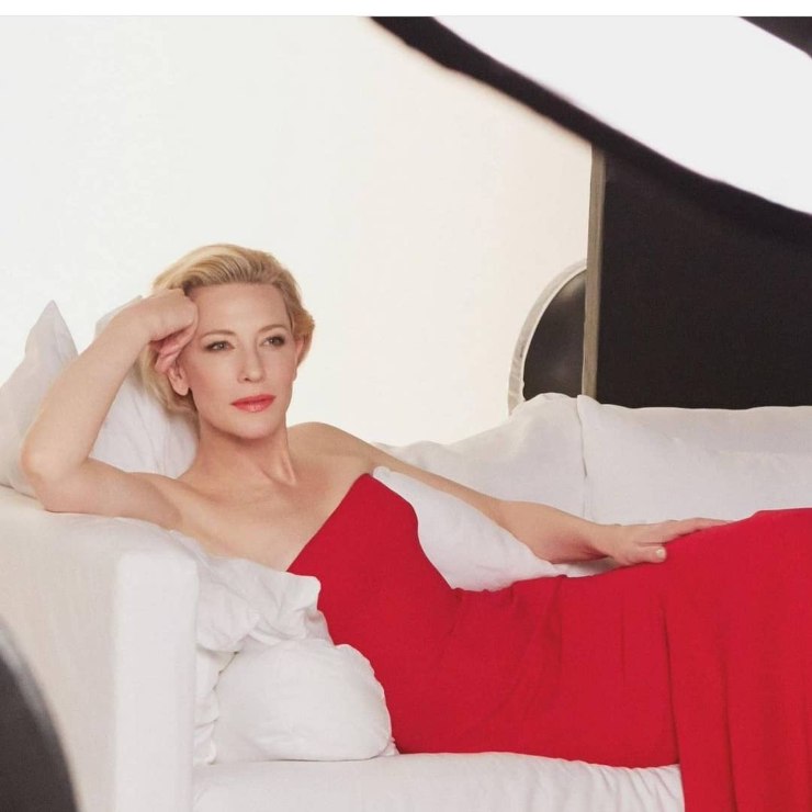 cate blanchett vestito da sera rosso