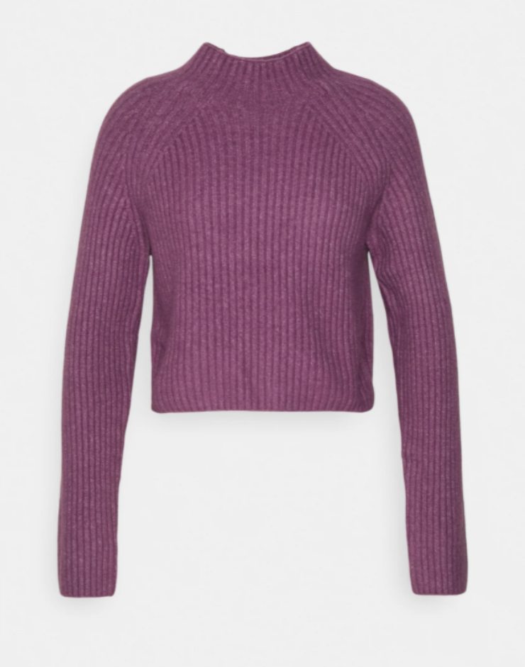 pullover viola in saldi