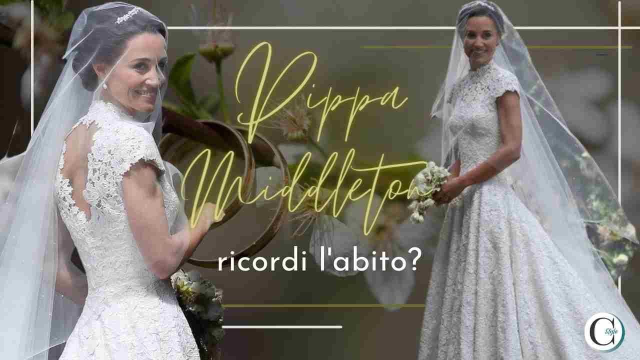 copertina pippa middleton abito sposa