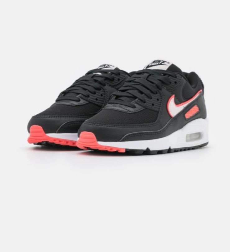 sneakers nike rosa nere