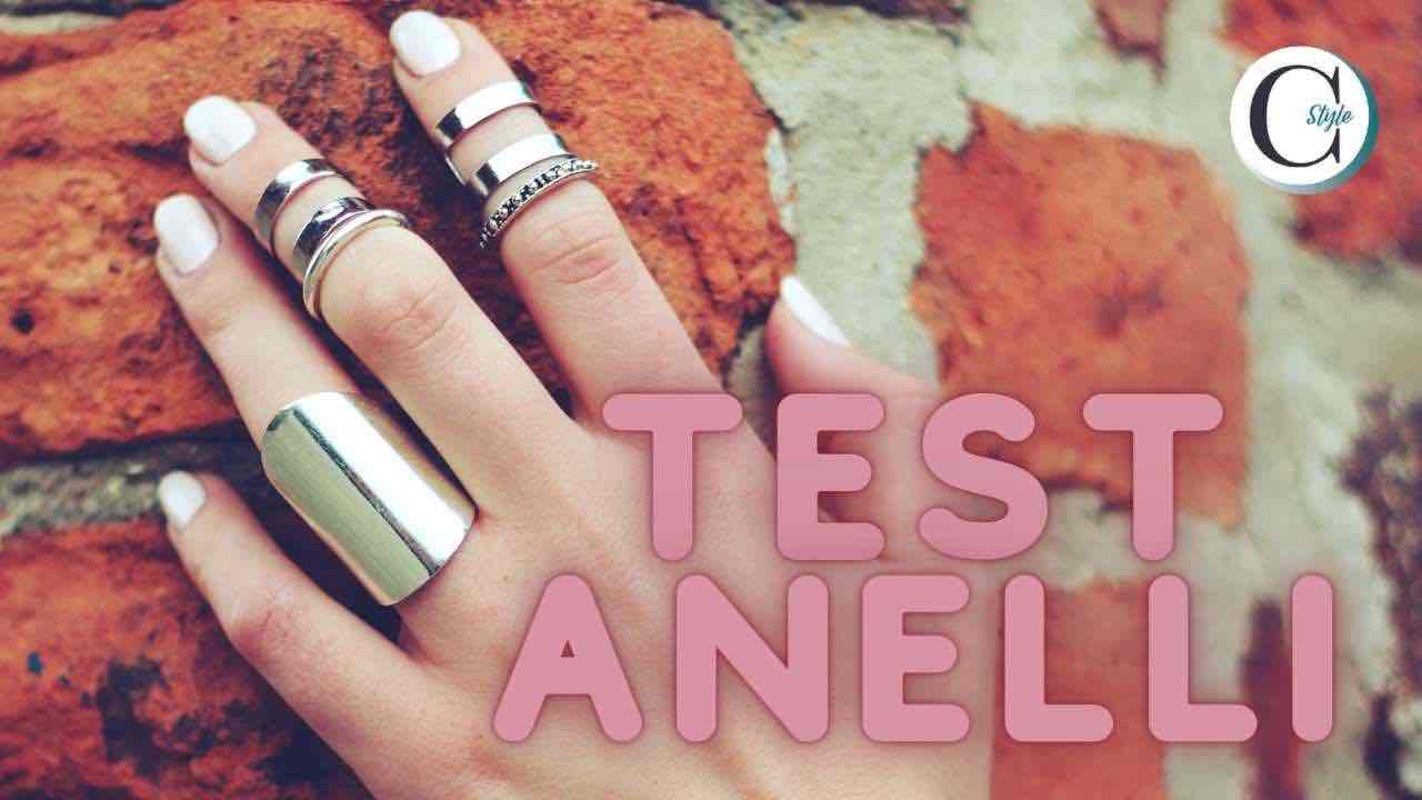 TEST ANELLI AMORE