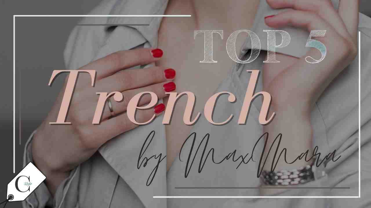 copertina trench maxmara