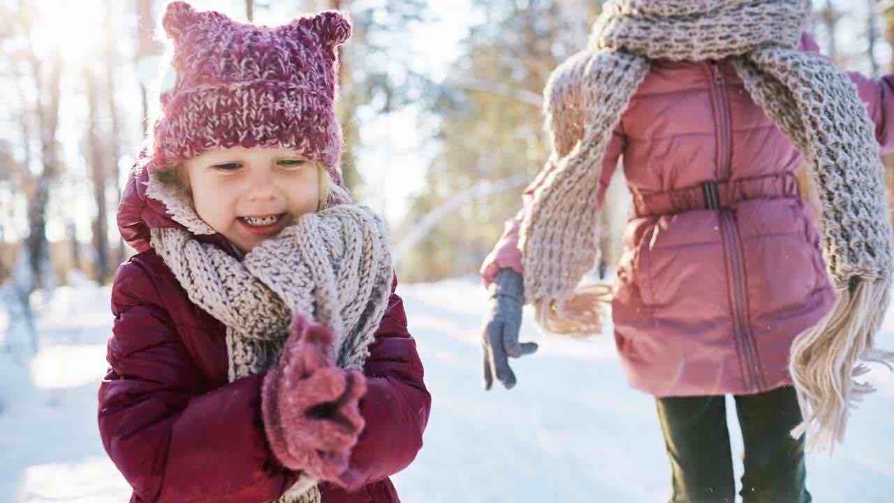 colori vestiti inverno bambini