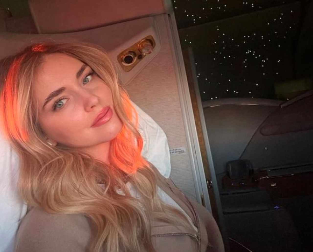 Chiara Ferragni con la tuta