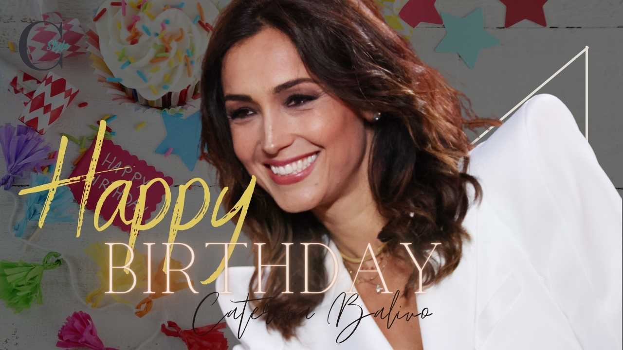 Caterina Balivo compleanno