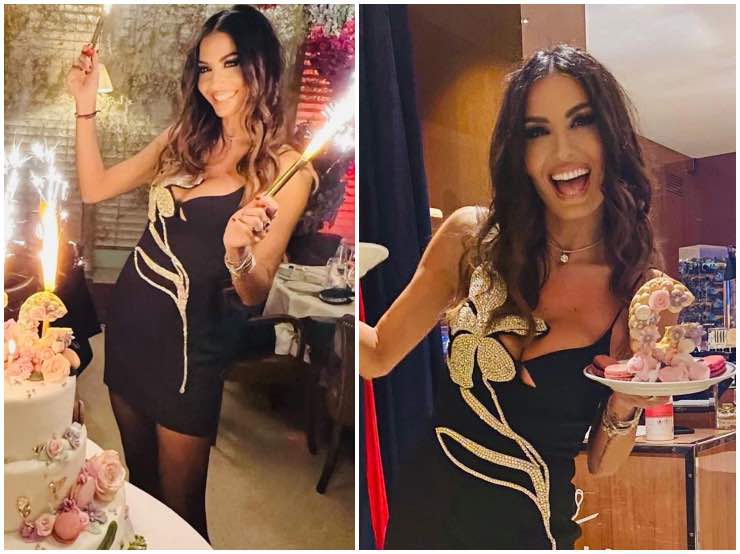 Vestito compleanno Elisabetta Gregoraci