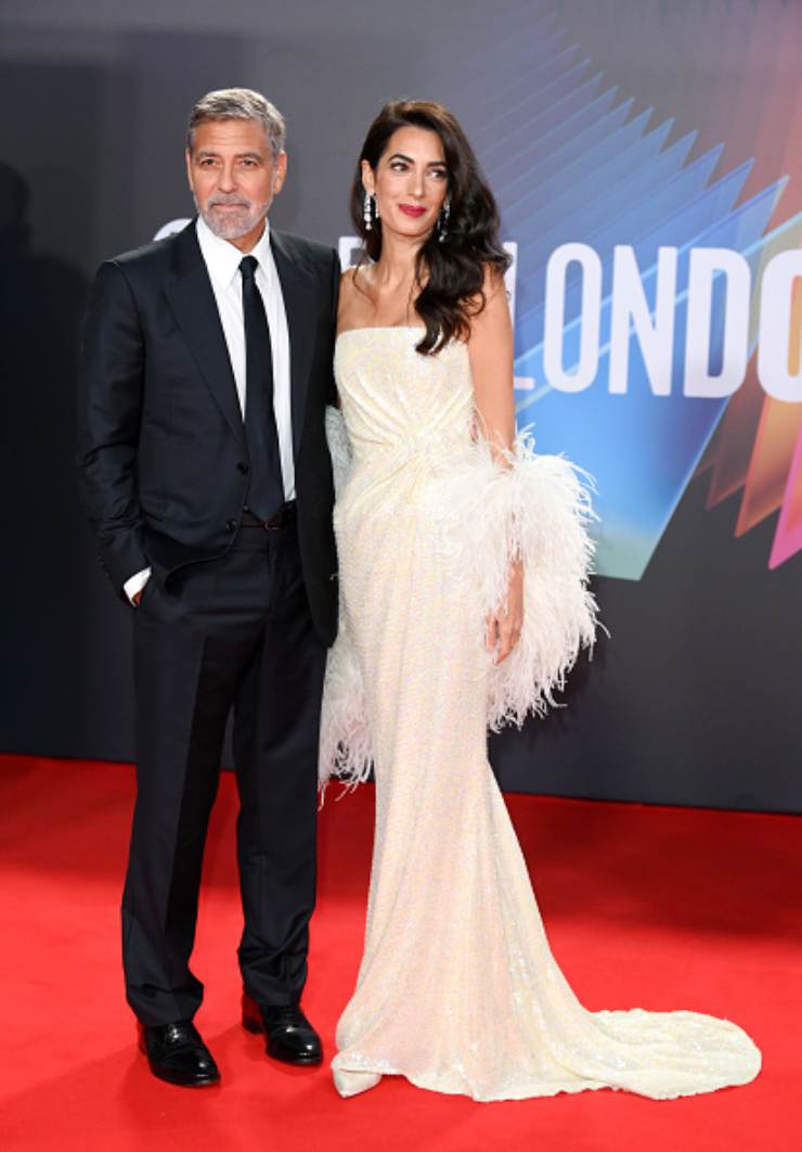 George and Amal a Londra