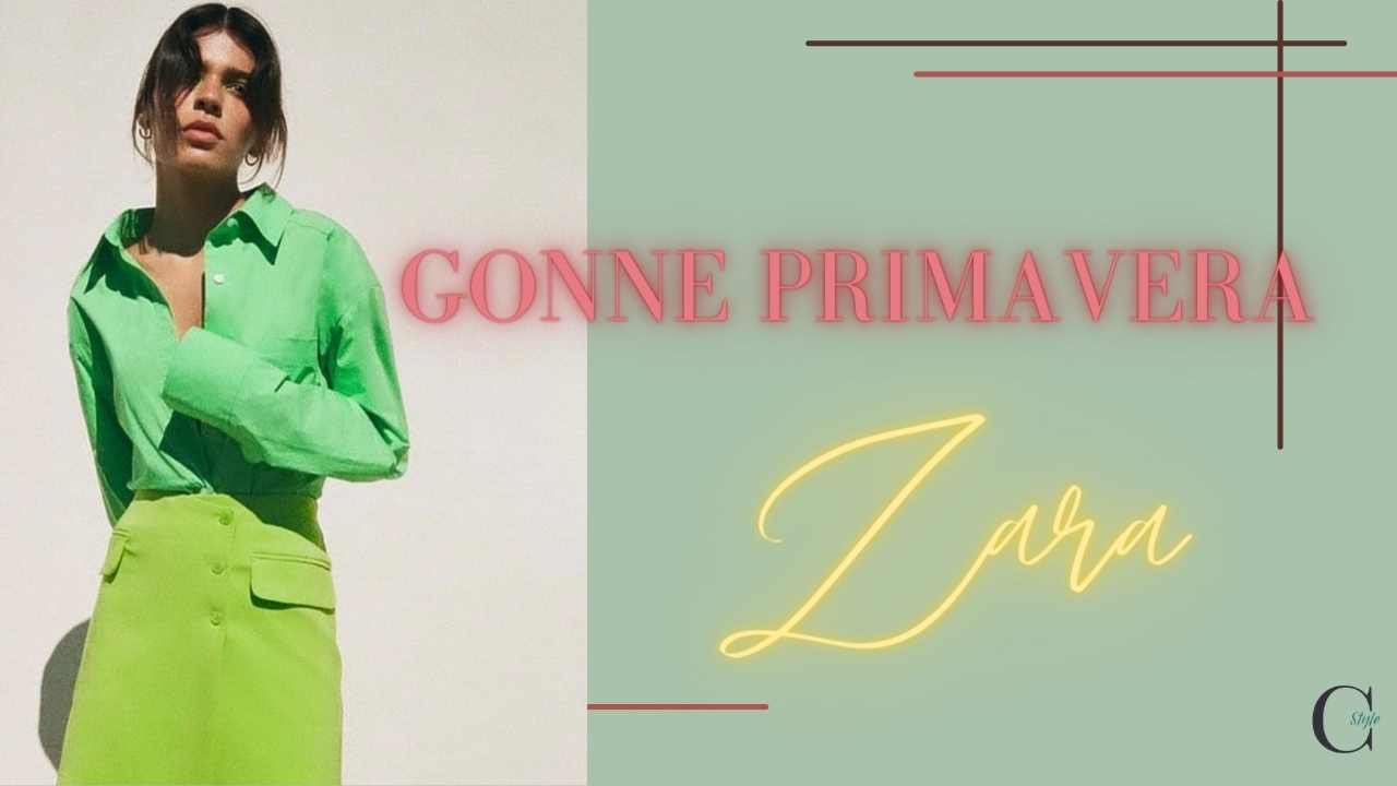 Gonne Zara primavera 22