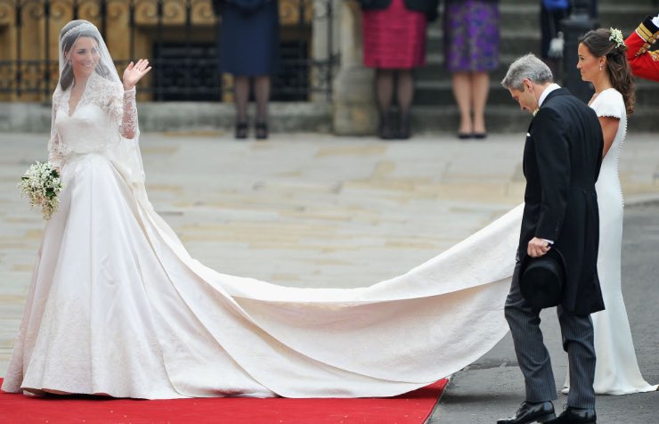 Kate Middleton lacrime sposa