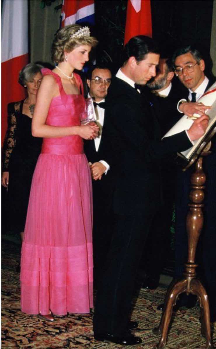 Lady Diana Principe Carlo La Scala