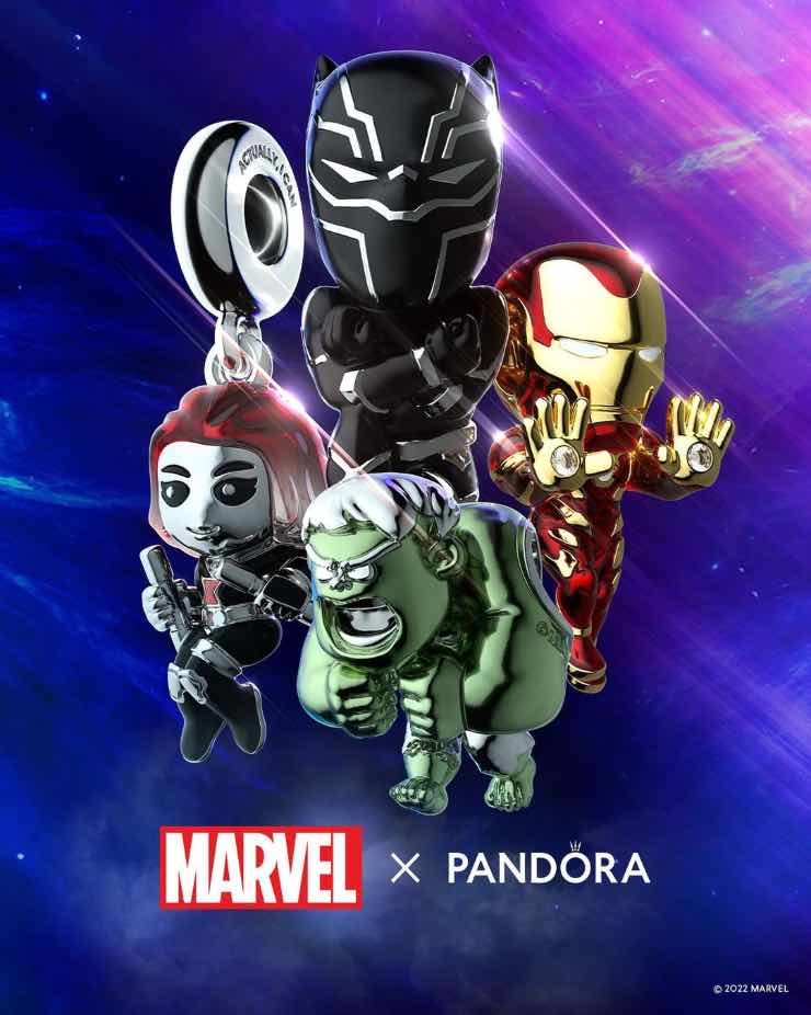 Collezione Marvel per Pandora