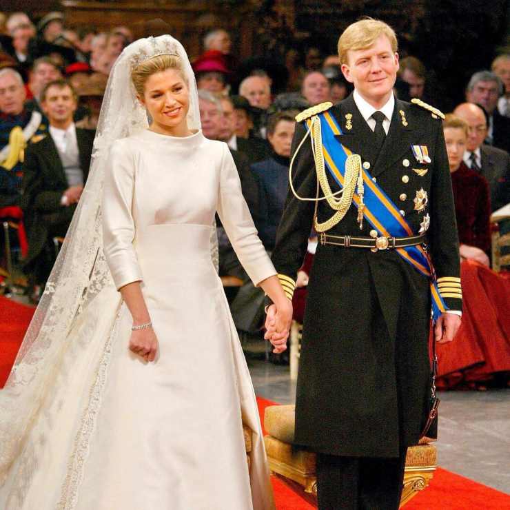 Matrimonio coppia reale olandese