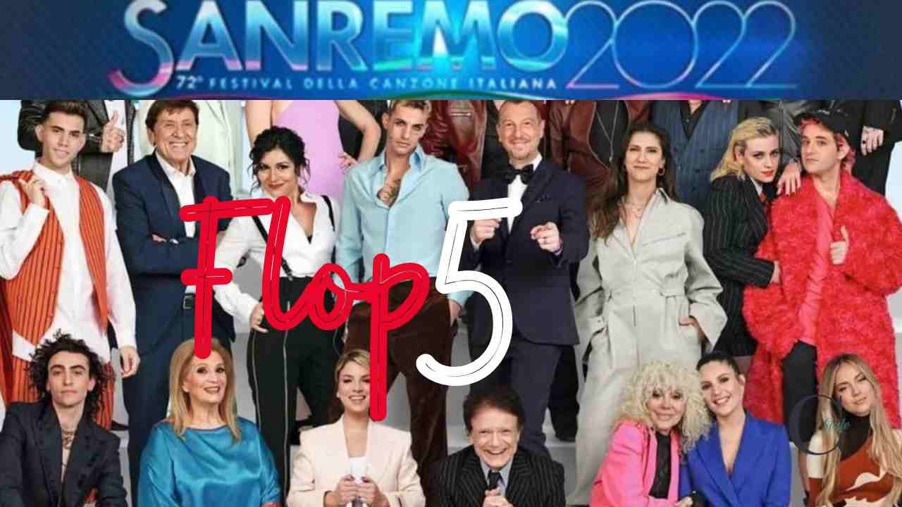 Sanremo flop 5 copertina