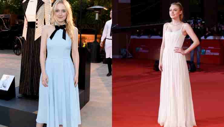 dakota fanning fiocchi e semplicità