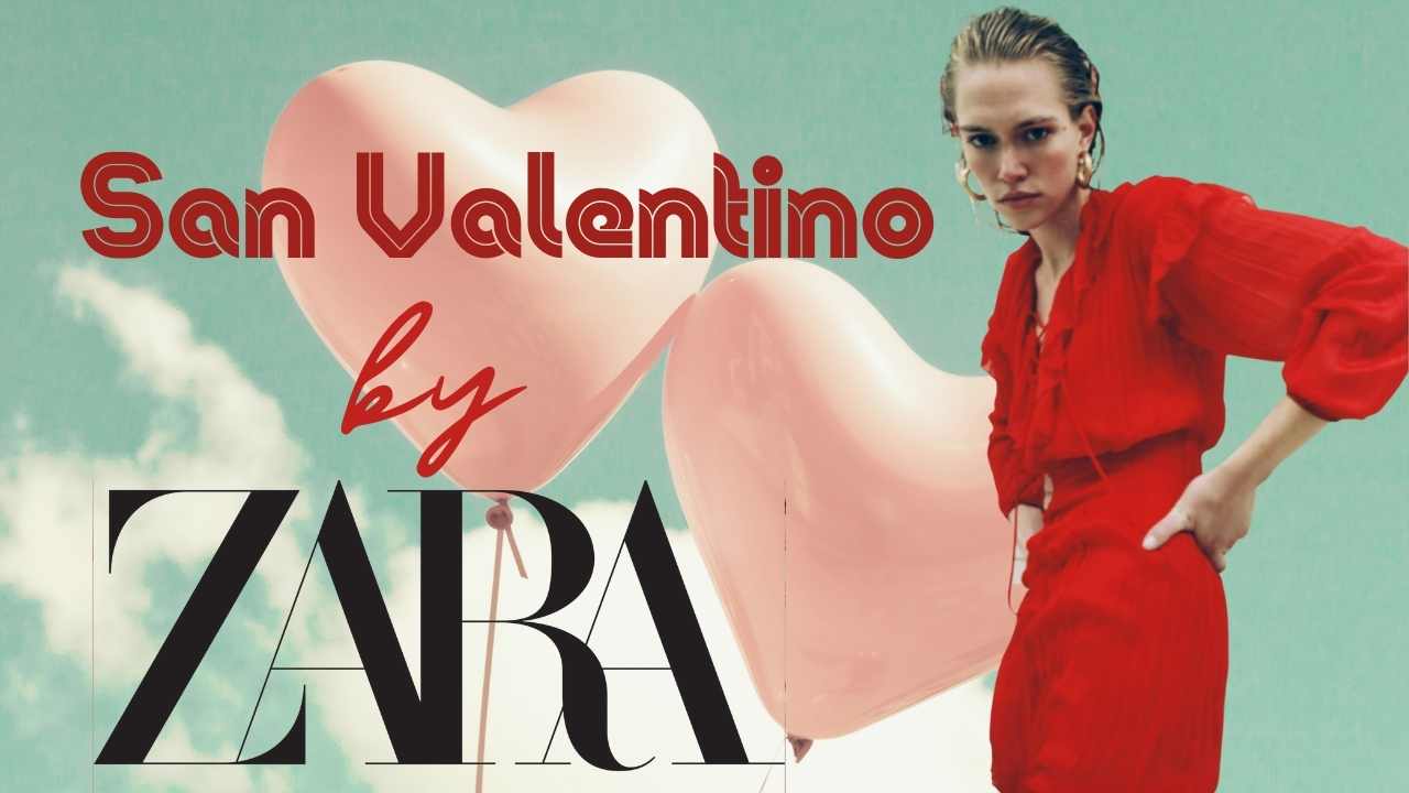 vestiti rossisan valentino Zara