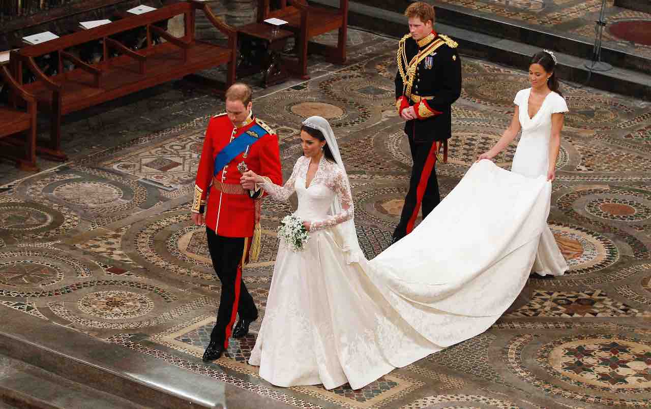 abito matrimonio Kate Middleton