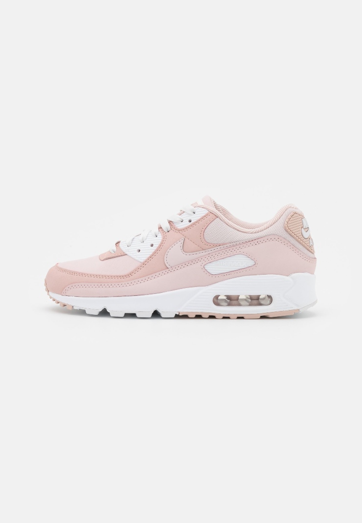 sneakers nike rosa antico bianche