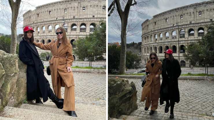 Alessandra Masi e Mariasole Di Maio a Roma