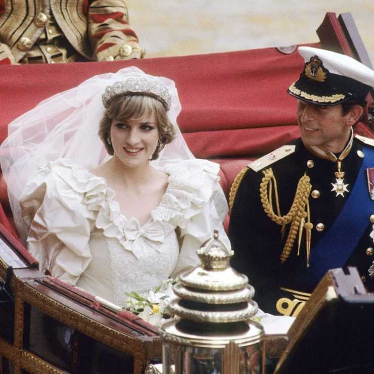 Principessa Diana e Principe Carlo matrimonio