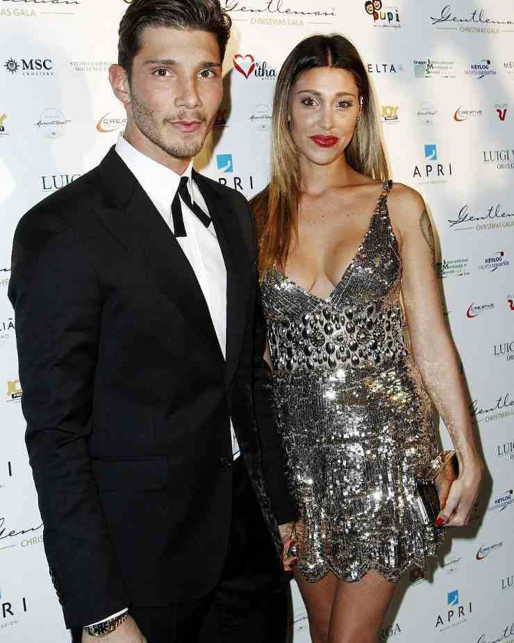 Stefano De Martino e Belen Rodriguez red carpet