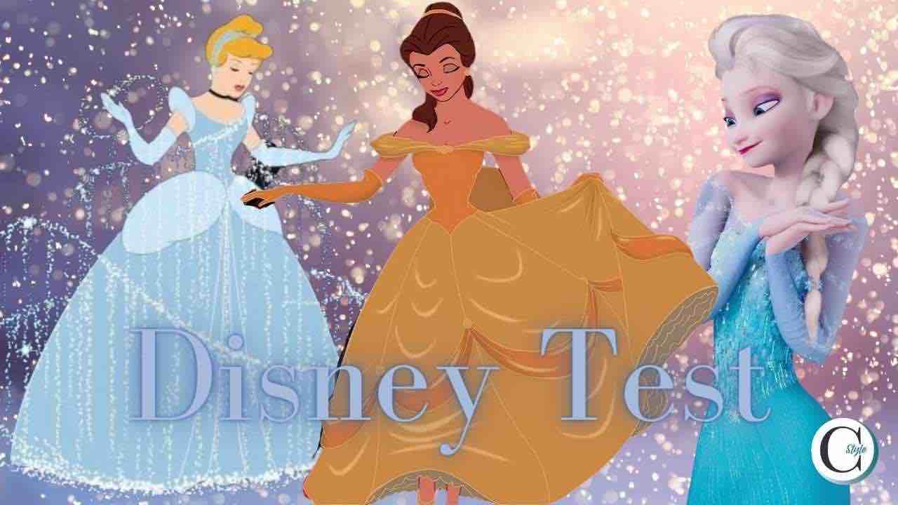Disney Test abito principesse