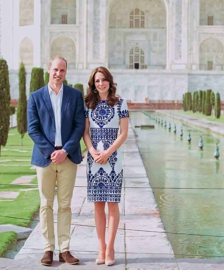 Duca e Duchessa al Taj Mahal 