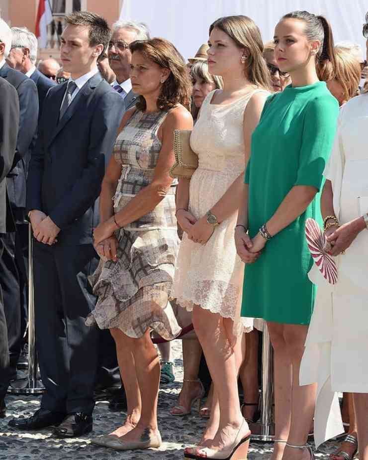 Stephanie di Monaco, Camille, Pauline e Louis