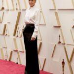 Uma Thurman in Bottega Veneta Oscar 2022